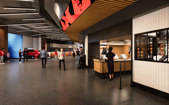Scotiabank Rendering of the Main Concourse